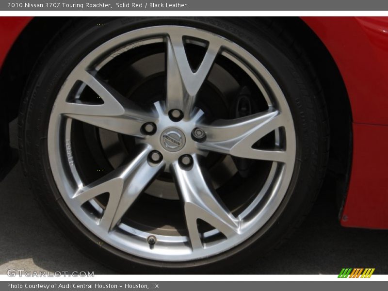 Solid Red / Black Leather 2010 Nissan 370Z Touring Roadster