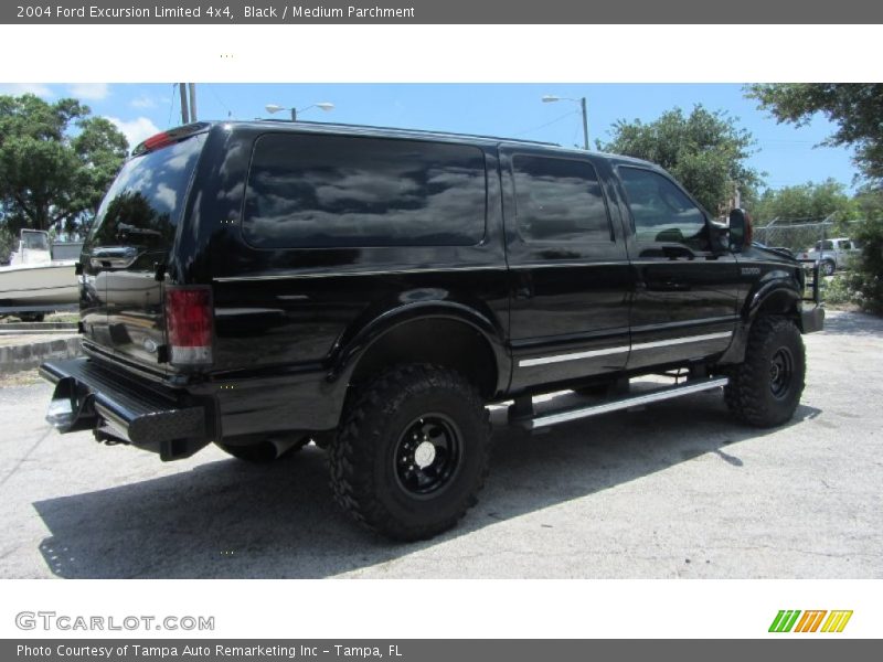 Black / Medium Parchment 2004 Ford Excursion Limited 4x4