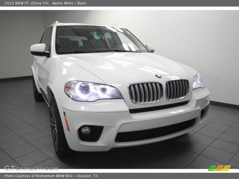 Alpine White / Black 2013 BMW X5 xDrive 50i