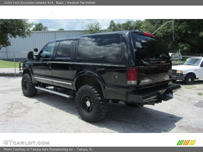 Black / Medium Parchment 2004 Ford Excursion Limited 4x4