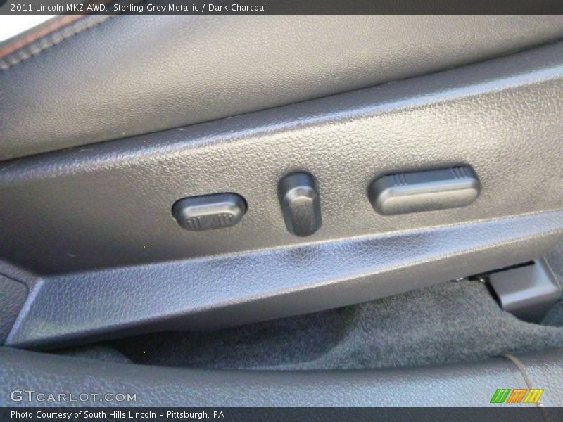 Sterling Grey Metallic / Dark Charcoal 2011 Lincoln MKZ AWD