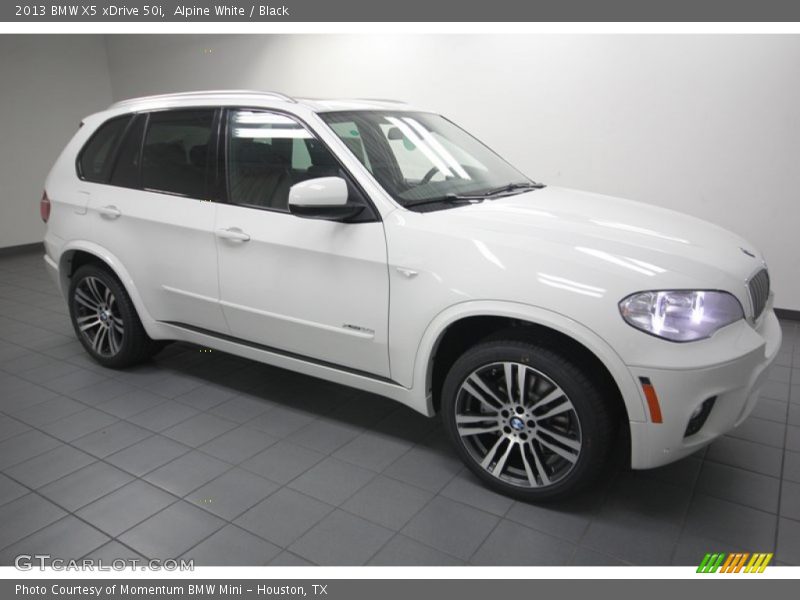 Alpine White / Black 2013 BMW X5 xDrive 50i