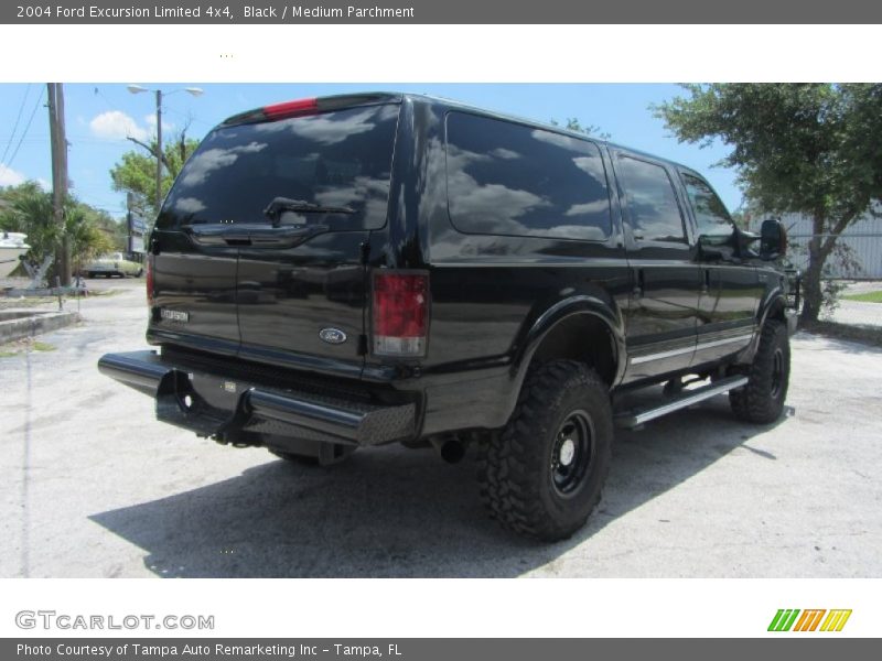 Black / Medium Parchment 2004 Ford Excursion Limited 4x4