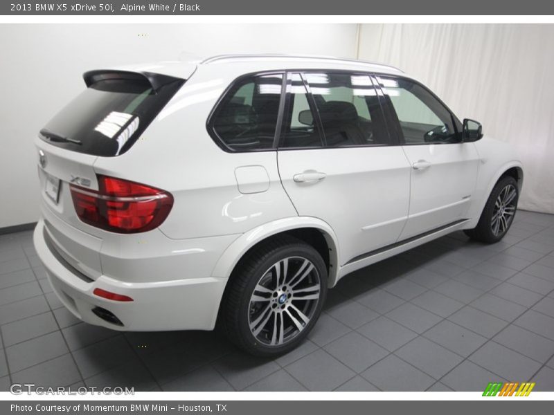 Alpine White / Black 2013 BMW X5 xDrive 50i