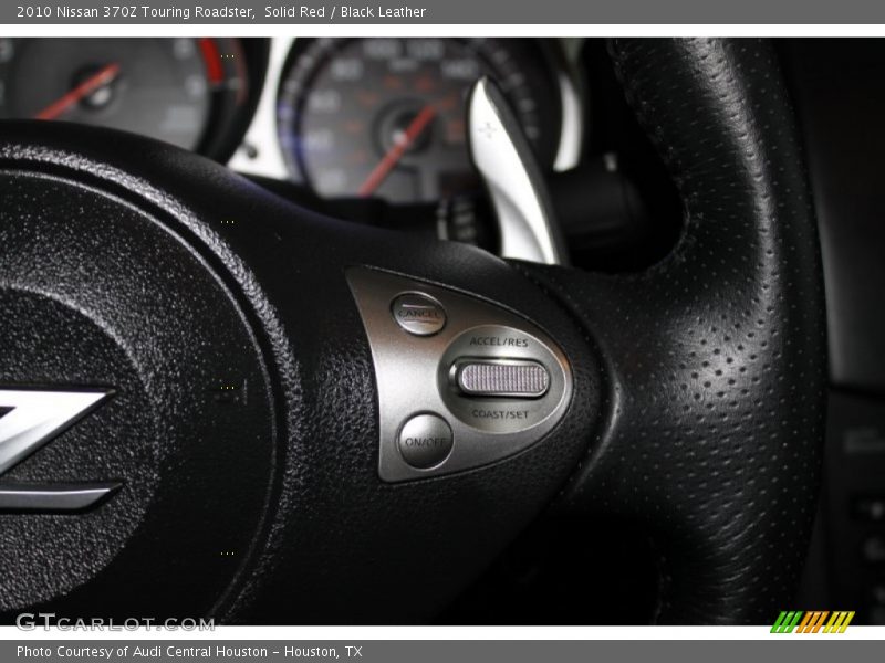 Solid Red / Black Leather 2010 Nissan 370Z Touring Roadster