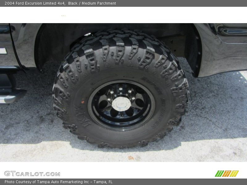 Black / Medium Parchment 2004 Ford Excursion Limited 4x4