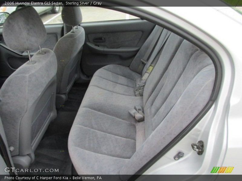 Sterling Silver / Gray 2006 Hyundai Elantra GLS Sedan