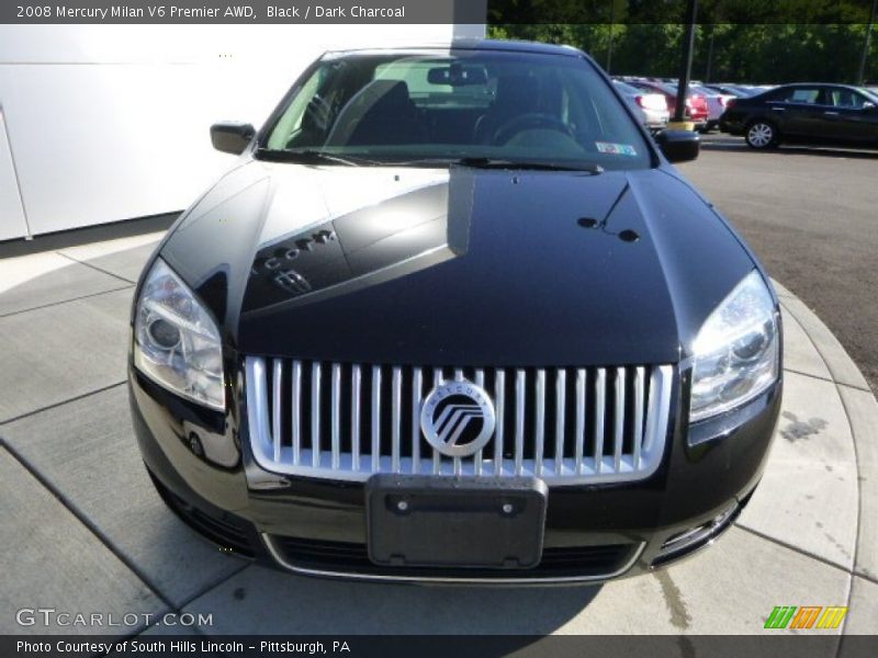 Black / Dark Charcoal 2008 Mercury Milan V6 Premier AWD
