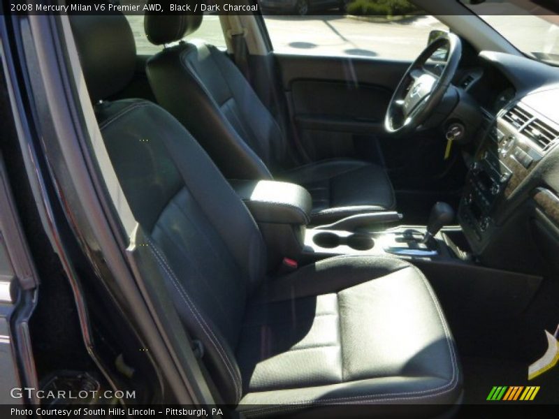 Black / Dark Charcoal 2008 Mercury Milan V6 Premier AWD