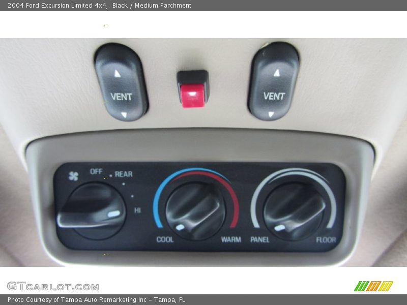Controls of 2004 Excursion Limited 4x4