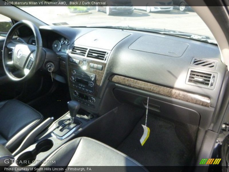 Black / Dark Charcoal 2008 Mercury Milan V6 Premier AWD