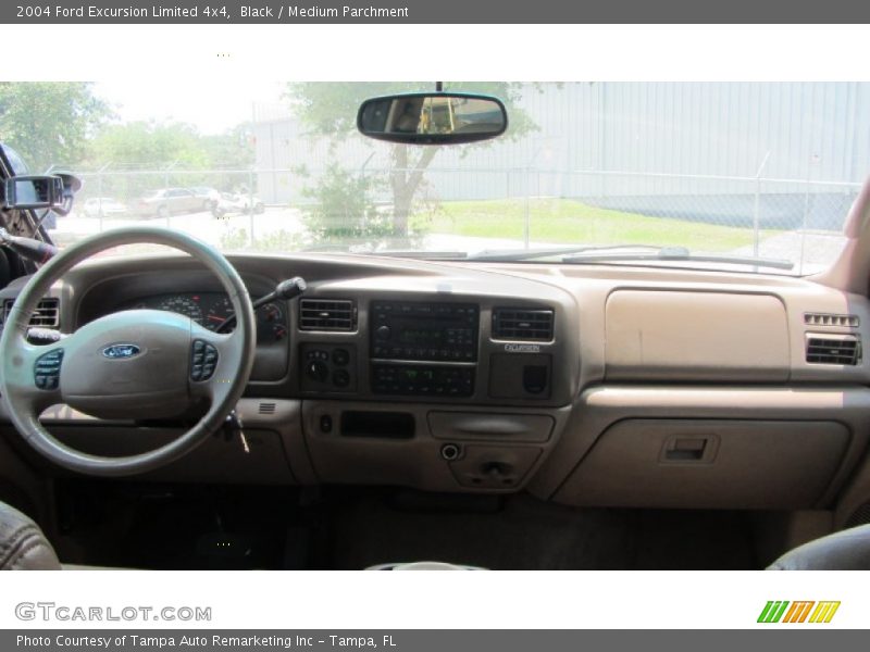 Black / Medium Parchment 2004 Ford Excursion Limited 4x4