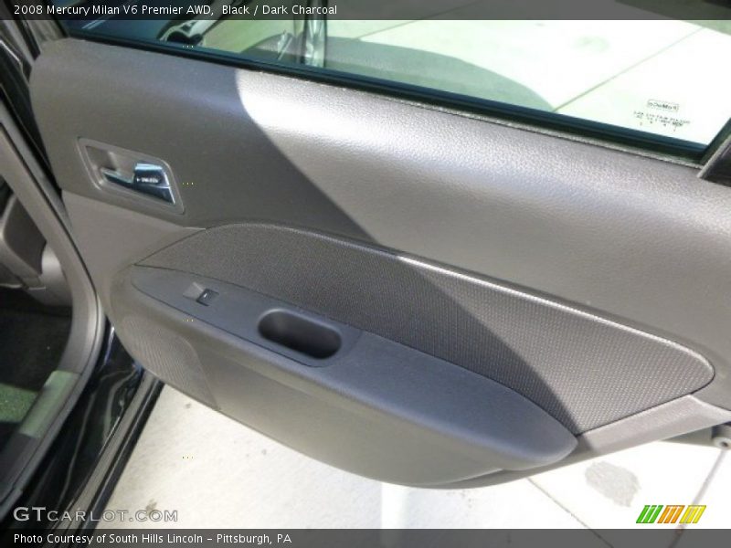 Black / Dark Charcoal 2008 Mercury Milan V6 Premier AWD