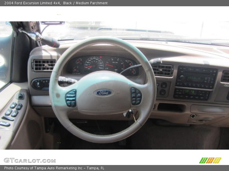 Black / Medium Parchment 2004 Ford Excursion Limited 4x4