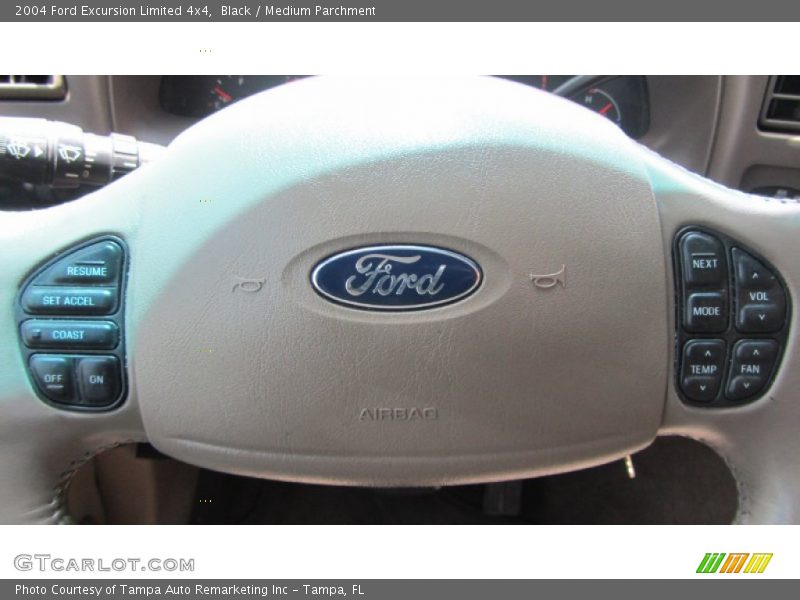 Black / Medium Parchment 2004 Ford Excursion Limited 4x4
