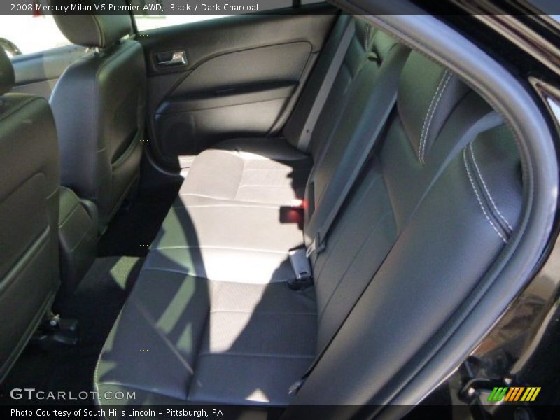 Black / Dark Charcoal 2008 Mercury Milan V6 Premier AWD