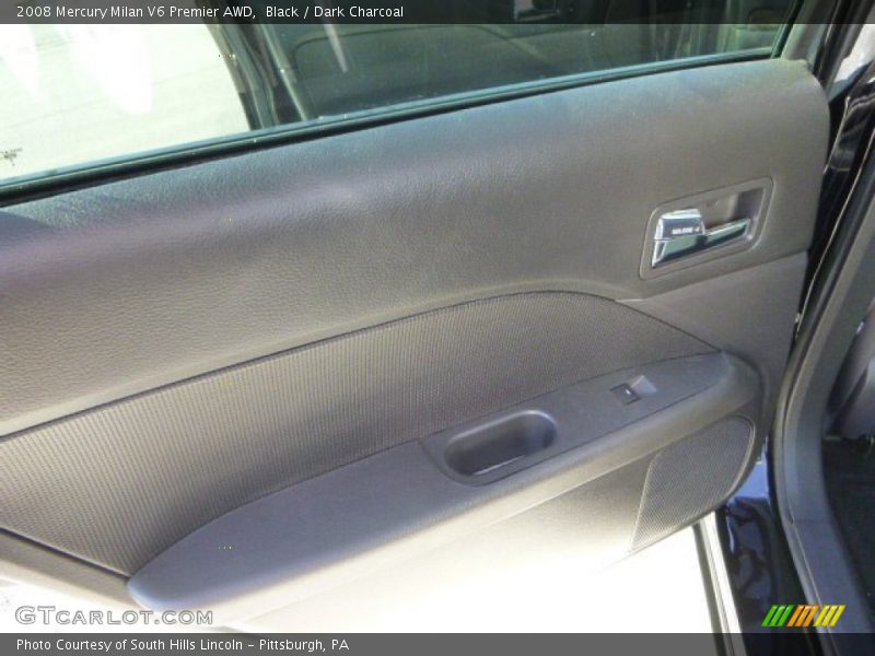 Black / Dark Charcoal 2008 Mercury Milan V6 Premier AWD