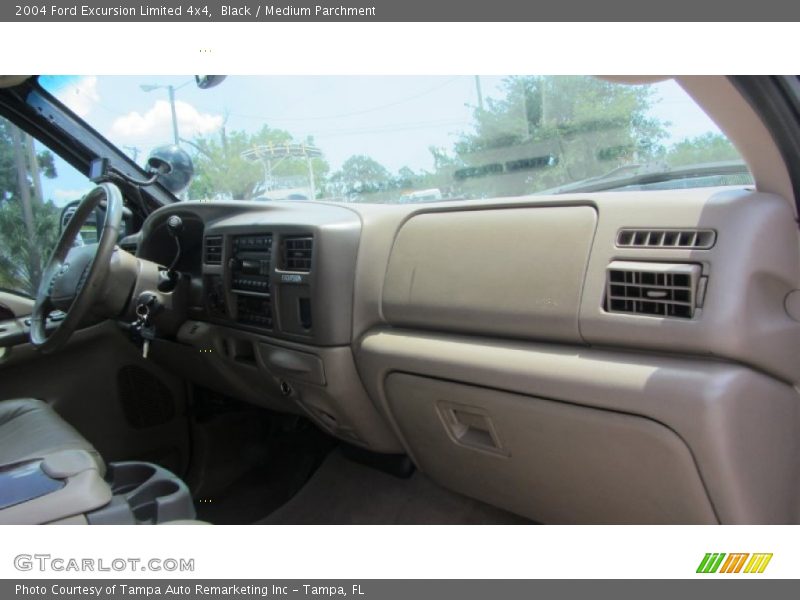 Black / Medium Parchment 2004 Ford Excursion Limited 4x4