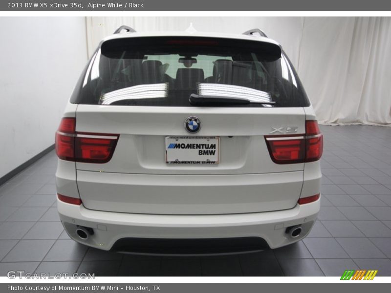 Alpine White / Black 2013 BMW X5 xDrive 35d