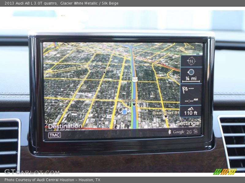 Navigation of 2013 A8 L 3.0T quattro