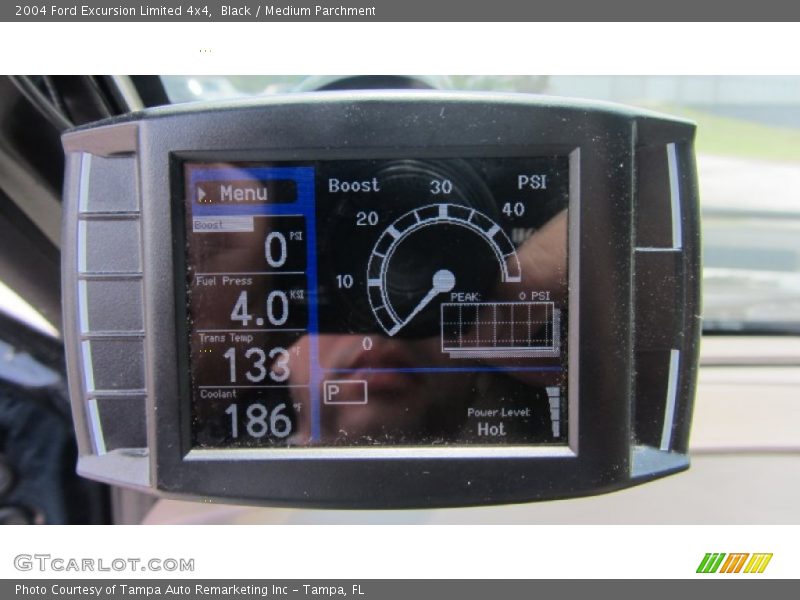 Black / Medium Parchment 2004 Ford Excursion Limited 4x4