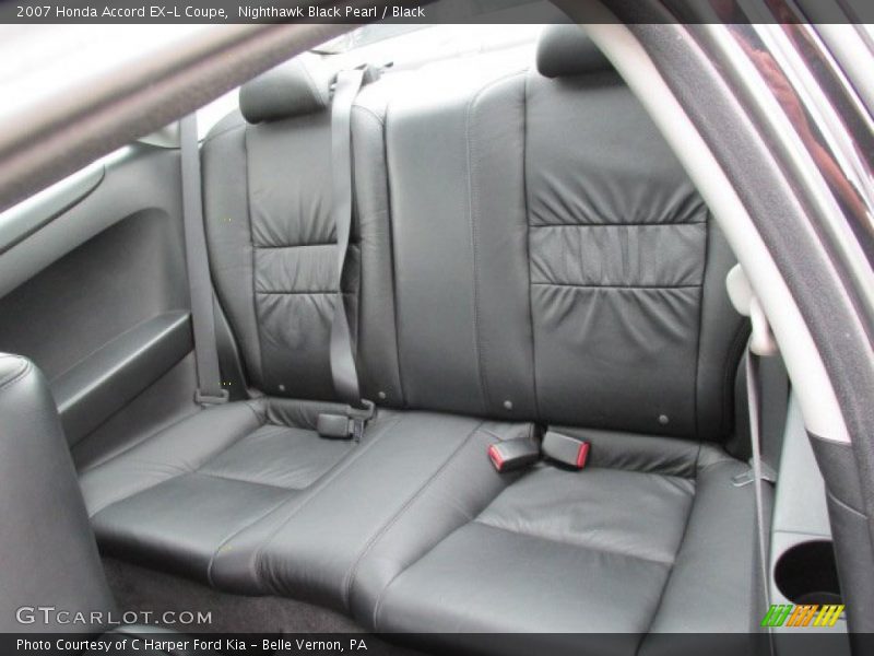 Rear Seat of 2007 Accord EX-L Coupe