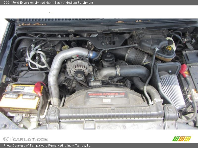  2004 Excursion Limited 4x4 Engine - 6.0 Liter OHV 32-Valve Power Stroke Turbo-Diesel V8