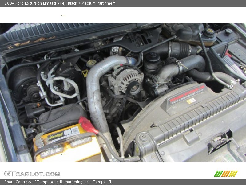 Black / Medium Parchment 2004 Ford Excursion Limited 4x4