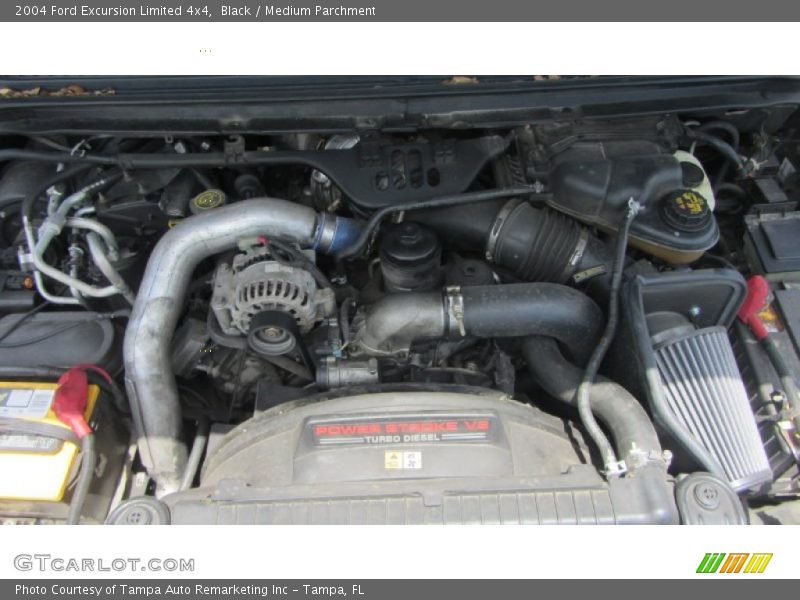 Black / Medium Parchment 2004 Ford Excursion Limited 4x4