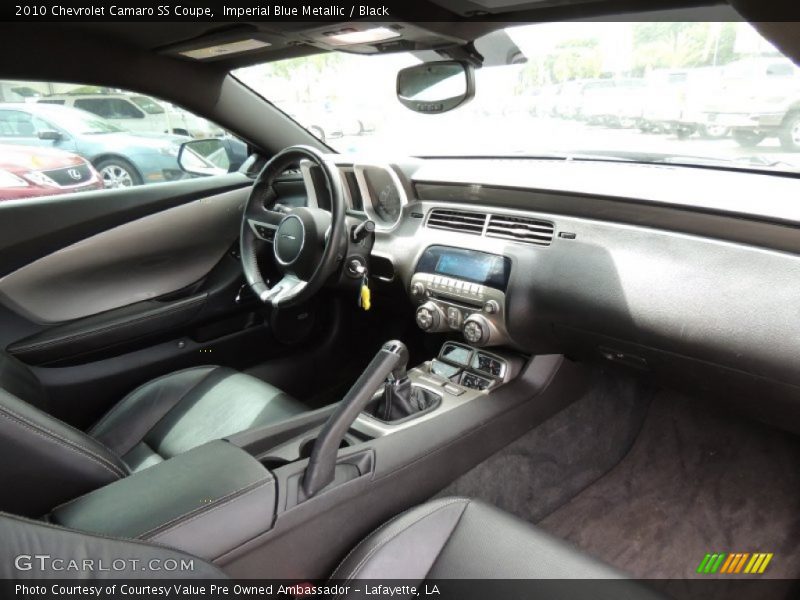 Imperial Blue Metallic / Black 2010 Chevrolet Camaro SS Coupe