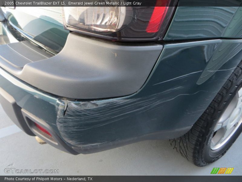 Emerald Jewel Green Metallic / Light Gray 2005 Chevrolet TrailBlazer EXT LS