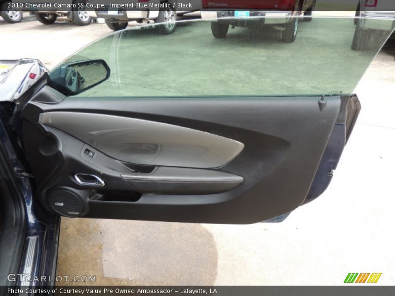 Imperial Blue Metallic / Black 2010 Chevrolet Camaro SS Coupe