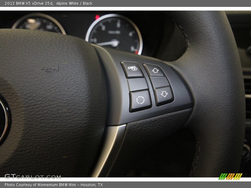Alpine White / Black 2013 BMW X5 xDrive 35d