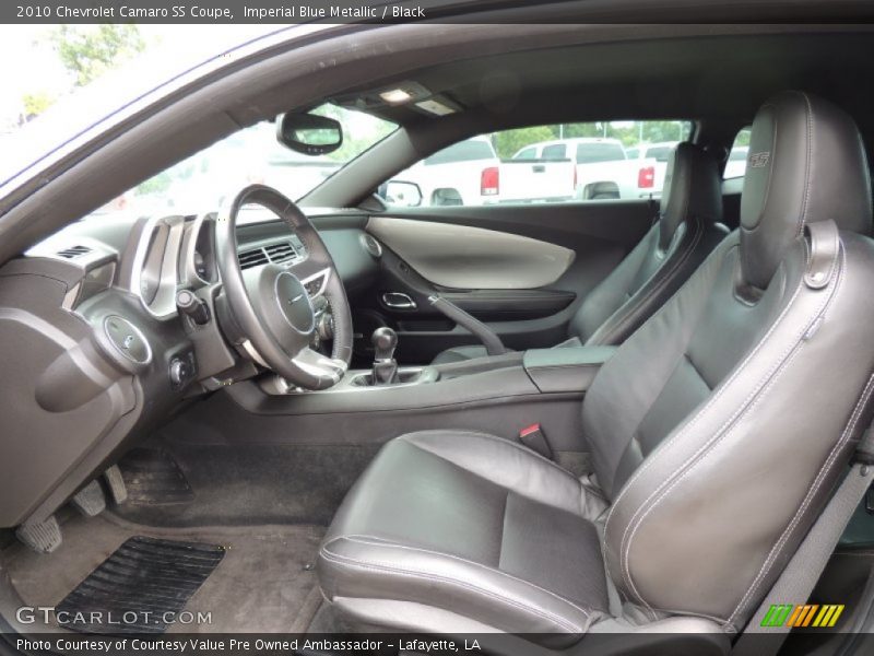 Imperial Blue Metallic / Black 2010 Chevrolet Camaro SS Coupe