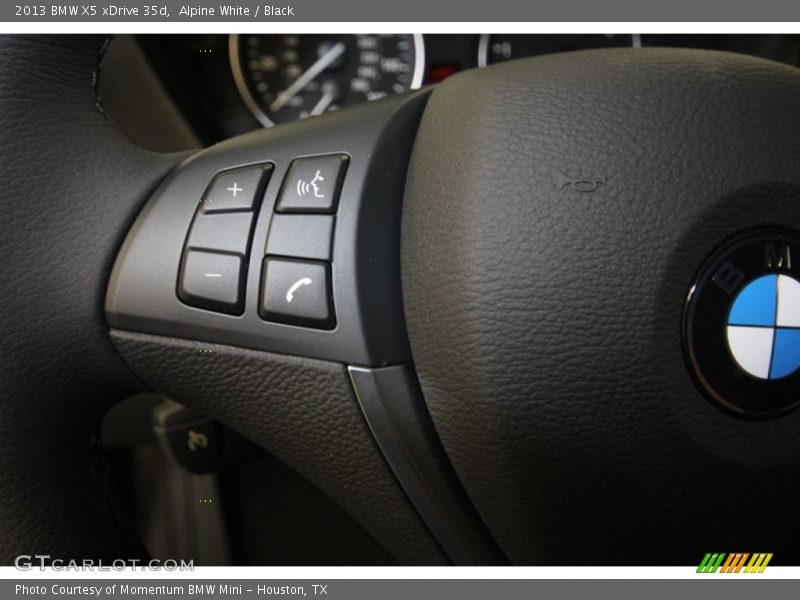 Alpine White / Black 2013 BMW X5 xDrive 35d