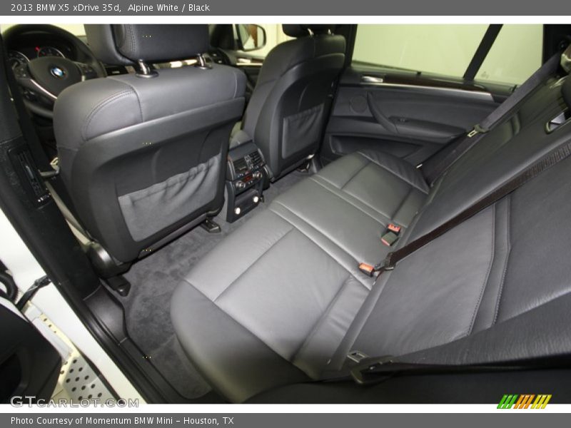 Alpine White / Black 2013 BMW X5 xDrive 35d