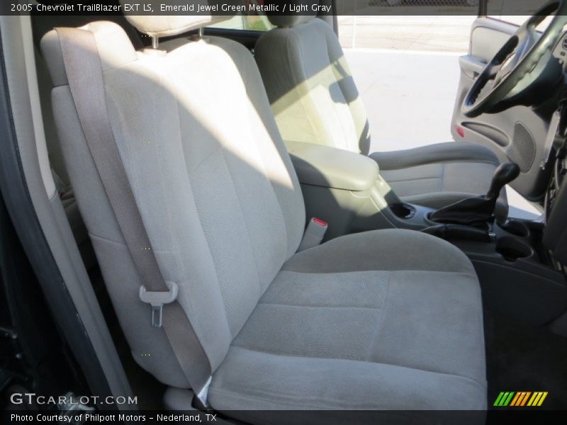 Emerald Jewel Green Metallic / Light Gray 2005 Chevrolet TrailBlazer EXT LS
