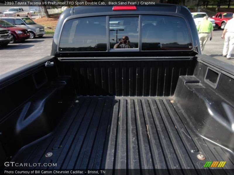 Black Sand Pearl / Graphite 2010 Toyota Tacoma V6 PreRunner TRD Sport Double Cab