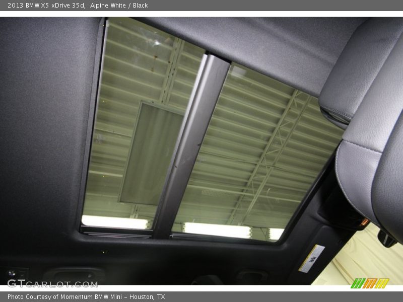 Alpine White / Black 2013 BMW X5 xDrive 35d