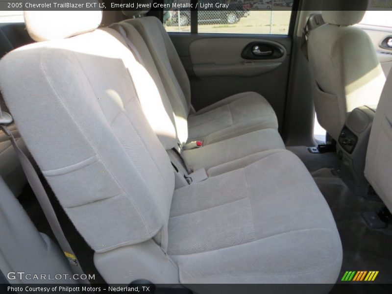 Emerald Jewel Green Metallic / Light Gray 2005 Chevrolet TrailBlazer EXT LS