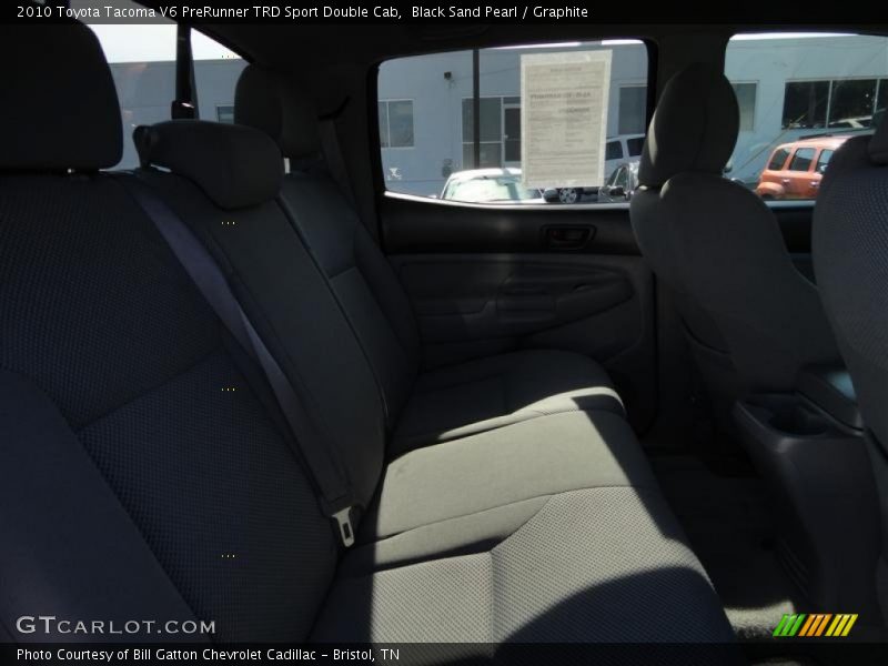 Black Sand Pearl / Graphite 2010 Toyota Tacoma V6 PreRunner TRD Sport Double Cab