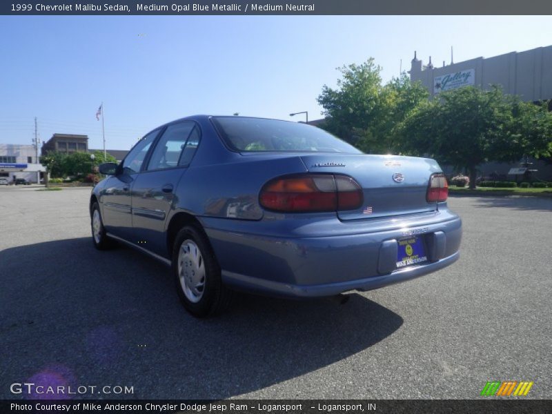 Medium Opal Blue Metallic / Medium Neutral 1999 Chevrolet Malibu Sedan