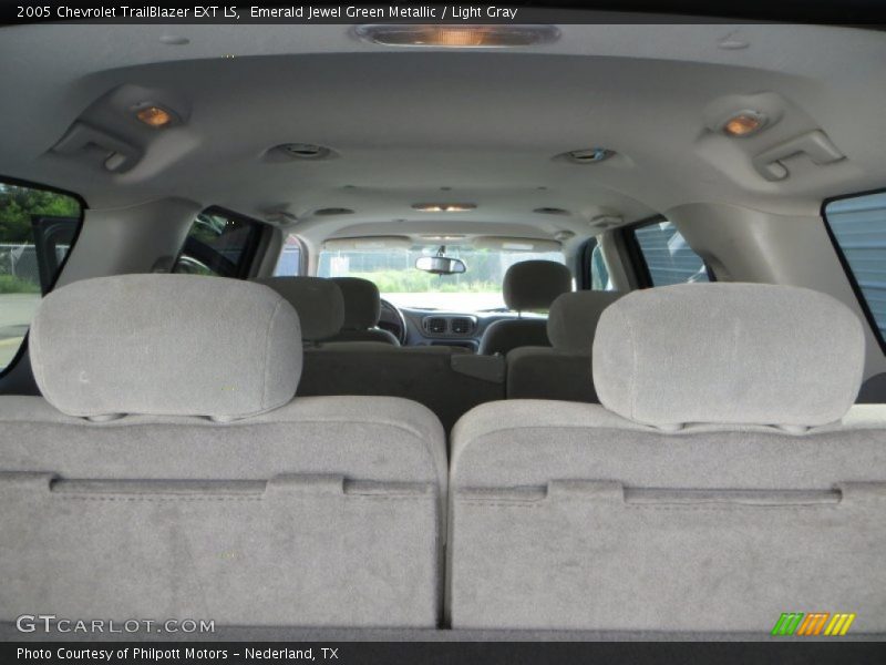 Emerald Jewel Green Metallic / Light Gray 2005 Chevrolet TrailBlazer EXT LS