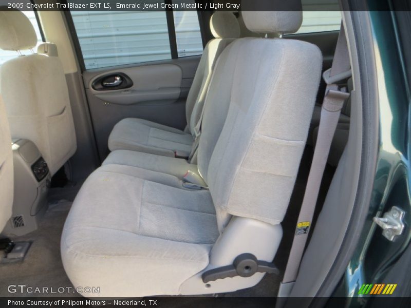 Emerald Jewel Green Metallic / Light Gray 2005 Chevrolet TrailBlazer EXT LS