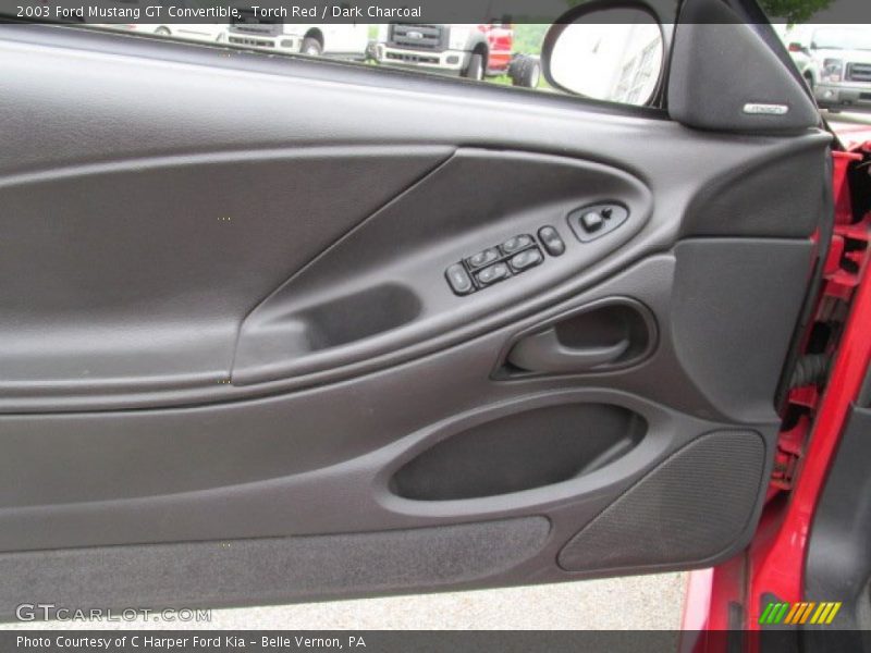 Torch Red / Dark Charcoal 2003 Ford Mustang GT Convertible