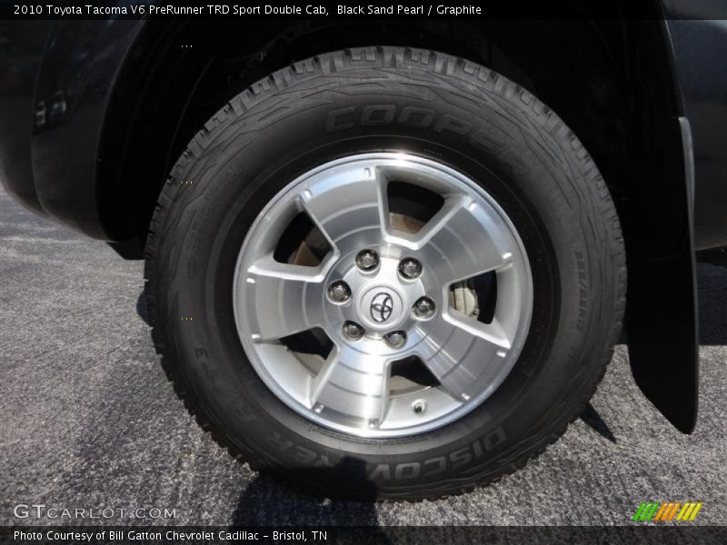 Black Sand Pearl / Graphite 2010 Toyota Tacoma V6 PreRunner TRD Sport Double Cab