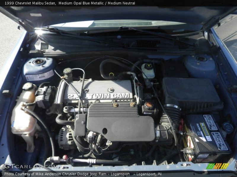  1999 Malibu Sedan Engine - 2.4 Liter OHV 8-Valve 4 Cylinder