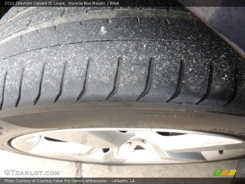 Imperial Blue Metallic / Black 2010 Chevrolet Camaro SS Coupe