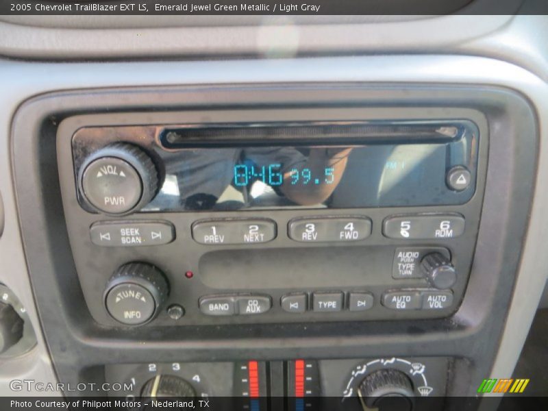 Emerald Jewel Green Metallic / Light Gray 2005 Chevrolet TrailBlazer EXT LS