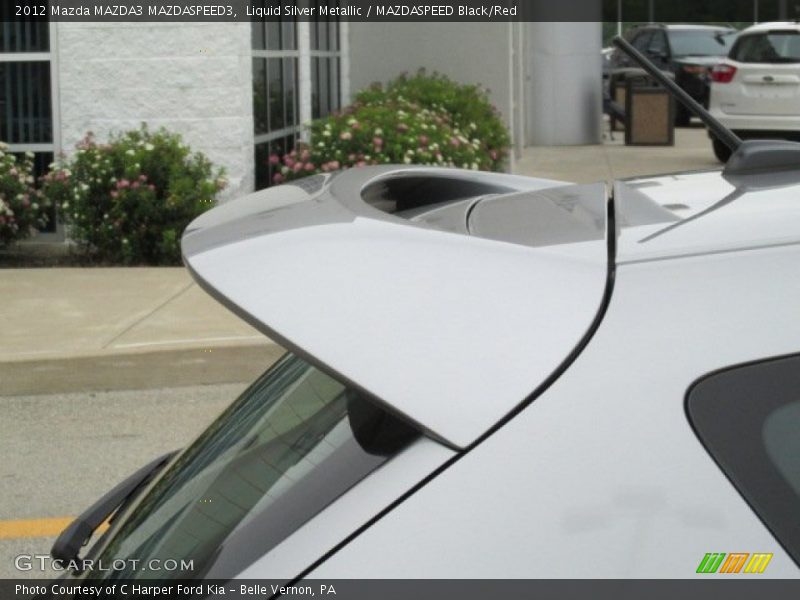 Rear Spoiler - 2012 Mazda MAZDA3 MAZDASPEED3